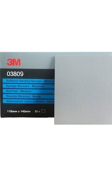 3M 3809 Tabaka Sünger Zımpara Fine 115 x 140Mm 3M 3809 Tabaka Sünger Zımpara Fine 115 x 140Mm