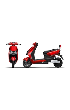 Karoval Tokyo Yw-06 Elektrikli Motosiklet Kırmızı Karoval Tokyo Yw-06 Elektrikli Motosiklet Kırmızı