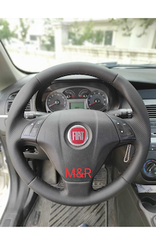 Fiat Punto Fiorino Plastik Direksiyon Kaplama Deri Direksiyon Kılıfı Siyah