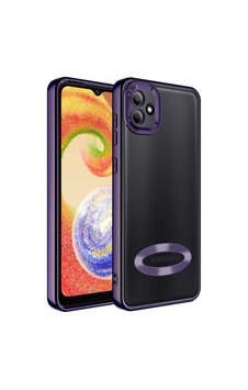 Galaxy A03 Kılıf Kamera Korumalı Logo Gösteren Zore Omega Kapak Derin Mor Galaxy A03 Kılıf Kamera Korumalı Logo Gösteren Zore Omega Kapak Derin Mor