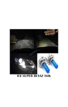 H4 Beyaz Işık Far Ampulü 12V 100W H4 Beyaz Işık Far Ampulü 12V 100W