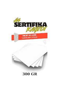 Çözüm Kağıt A4 Sertifika Kağıdı Kalın Kartuşlu Mürekkepli Tüm Yazıcılara Uygun 50 Adet 300 Gr Çözüm Kağıt A4 Sertifika Kağıdı Kalın Kartuşlu Mürekkepli Tüm Yazıcılara Uygun 50 Adet 300 Gr