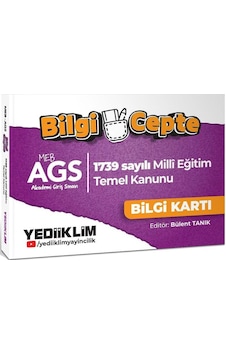 Yediiklim Meb Ags 1739 Sayılı Milli Eğitim Temel Kanunu Bilgi Kartı Soru-cevap Yediiklim Meb Ags 1739 Sayılı Milli Eğitim Temel Kanunu Bilgi Kartı Soru-cevap