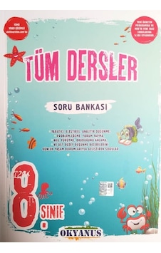 8. Sınıf Tüm Dersler Soru Bankası - Okyanus Eğitim 8. Sınıf Tüm Dersler Soru Bankası - Okyanus Eğitim