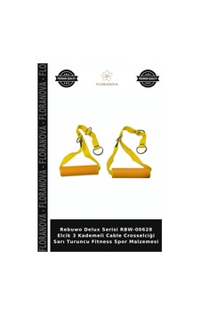 Rebuwo Delux Serisi Rbw-00628 Elcik 3 Kademeli Cable Crosselciği Sarı Turuncu Fitness Spor Malzemesi Rebuwo Delux Serisi Rbw-00628 Elcik 3 Kademeli Cable Crosselciği Sarı Turuncu Fitness Spor Malzemesi