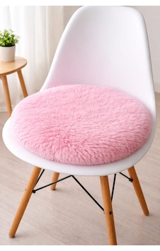 2 Adet Yuvarlak Sandalye Minderi 40cm Açık Pembe 2 Adet Yuvarlak Sandalye Minderi 40cm Açık Pembe
