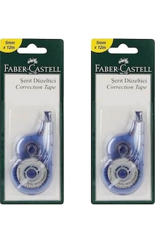 Faber Castell Şerit Düzeltici 5 Mm X 12 M 2 Adet Faber Castell Şerit Düzeltici 5 Mm X 12 M 2 Adet