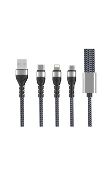 Zore Bax 3 İn 1 Usb Kablo 1.2m Zore Bax 3 İn 1 Usb Kablo 1.2m