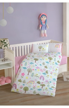 Clasy Bebek Nevresim Takımı Sun Flower Pembe Pembe Clasy Bebek Nevresim Takımı Sun Flower Pembe Pembe