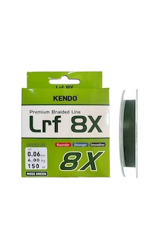 Kendo Lrf 8x Fighting 150 Mt 0.06mm Örgü İp Misina Moss Green Kendo Lrf 8x Fighting 150 Mt 0.06mm Örgü İp Misina Moss Green