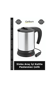 Sinbo Araç İçi Kettle Paslanmaz Çelik Tatil Aleti Gezi Ürünü Pratik Mutfak Sinbo Araç İçi Kettle Paslanmaz Çelik Tatil Aleti Gezi Ürünü Pratik Mutfak