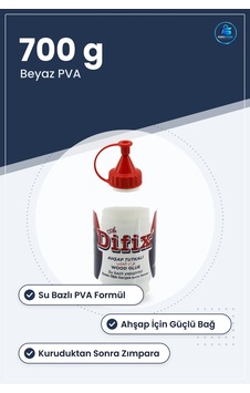 Su Bazlı Ahşap Tutkalı 700 G Beyaz Pva Mobilya Onarım Maket Kapla Su Bazlı Ahşap Tutkalı 700 G Beyaz Pva Mobilya Onarım Maket Kapla