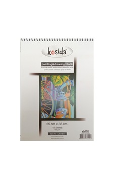 Kosida Painting Drawing Blok 25x35 Cm 15 Yaprak Khm-20-180 Dokulu Kosida Painting Drawing Blok 25x35 Cm 15 Yaprak Khm-20-180 Dokulu