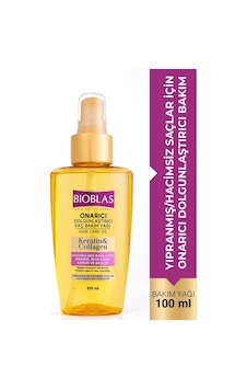 Bioblas Keratin & Collagen Onarıcı ve Dolgunlaştırıcı Bakım Yağı 100 ML