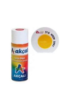 Akçalı Sprey Boya 400 Ml 316 Krom Sarı Diğer Akçalı Sprey Boya 400 Ml 316 Krom Sarı Diğer