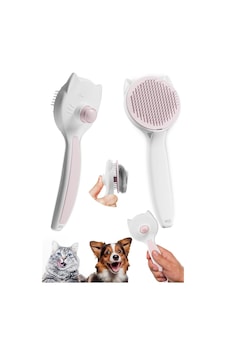 Ayrex Kedi Köpek Otomatik Temizlenen Tuşlu Tüy Toplayıcı Tarak Basmalı Kedi Köpek Fırçası Evcil Pet Hayvan Tü Ayrex Kedi Köpek Otomatik Temizlenen Tuşlu Tüy Toplayıcı Tarak Basmalı Kedi Köpek Fırçası Evcil Pet Hayvan Tü