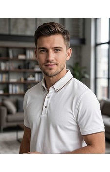 Bys Beystil Erkek Beyazvizon Polo Yaka T-şhirt 263464 Beyaz/vizon Bys Beystil Erkek Beyazvizon Polo Yaka T-şhirt 263464 Beyaz/vizon