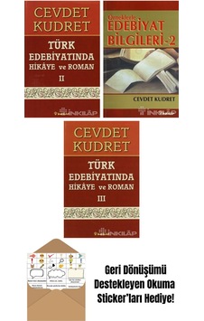 Cevdet Kudret 3 Kitap Seti + Okuma Sticker'ları Cevdet Kudret 3 Kitap Seti + Okuma Sticker'ları