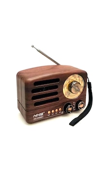 Küçük Boy Retro, Nostaljik, Ahşap Tasarım Bluetooth Hoparlörlü, Şarjlı, Taşınabilir Büyük Döndürülebilen Düğmeli Fm/am Destekli Radyo Ns3380 5047 Küçük Boy Retro, Nostaljik, Ahşap Tasarım Bluetooth Hoparlörlü, Şarjlı, Taşınabilir Büyük Döndürülebilen Düğmeli Fm/am Destekli Radyo Ns3380 5047