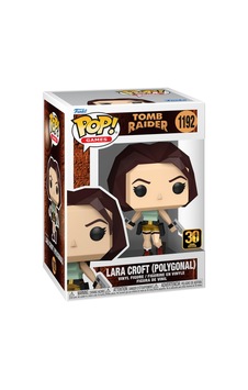 Tomb Raider Pop Lara Croft Polygonal Koleksiyon Vinil Figür