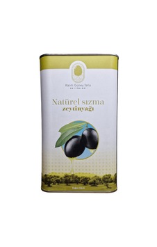 Katırlı Köyü Natürel Sızma Zeytinyağı 3 Litre - Soğuk Sıkım