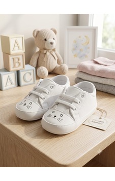 Pamily Baby Kız Bebek Patik Beyaz