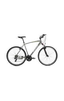 Bisan Trx 8100 Erkek Şehir Bisikleti 50cm V 28 Jant 21 Vites Açık Metalik Gri Yeşil Beyaz Çok Renkli