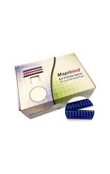 Mapibind 51mm Plastik Spiral Lacivert50 Ad Mapibind 51mm Plastik Spiral Lacivert50 Ad