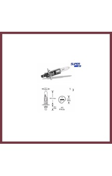 Storeşahin Super Light H1 Halojen Far Ampülü 12 Volt 60-55 Watt Shn0720 Storeşahin Super Light H1 Halojen Far Ampülü 12 Volt 60-55 Watt Shn0720