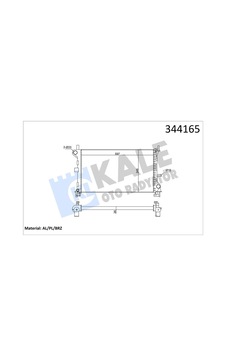 Kale-radyator Su Radyatörü Ford Focus 98 1.6 Zetec 597x348x26 344165 98ab 8005 Dd Df Kale-radyator Su Radyatörü Ford Focus 98 1.6 Zetec 597x348x26 344165 98ab 8005 Dd Df