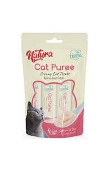 Natura Cat Pure Somonlu & Sığır Etli Kedi Sıvı Ödül Maması 60 G Natura Cat Pure Somonlu & Sığır Etli Kedi Sıvı Ödül Maması 60 G