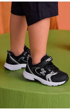 Nstil Günlük Unisex Çocuk Spor Ayakkabı Cırtlı Lastik Bağcık Desenli Rahat Hafif Taban Sneaker 180 Siyah Nstil Günlük Unisex Çocuk Spor Ayakkabı Cırtlı Lastik Bağcık Desenli Rahat Hafif Taban Sneaker 180 Siyah