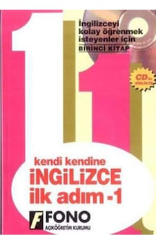İngilizce İlk Adım 1 (2 CD'li) - Kutulu- Fono Yayınları İngilizce İlk Adım 1 (2 CD'li) - Kutulu- Fono Yayınları
