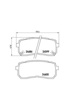 Sangsın Sp1691 Arka Balata Kıa Sorento Iıı 15 Gdb2112 58302c5a00 1 Takım Sangsın Sp1691 Arka Balata Kıa Sorento Iıı 15 Gdb2112 58302c5a00 1 Takım