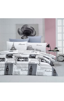 Komfort Home Çift Kişilik Ranforce Nevresim Takımı (City)