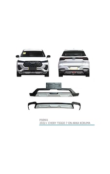 Chery Tiggo 7 Ön Arka Difüzör Tampon Koruma 2022+
