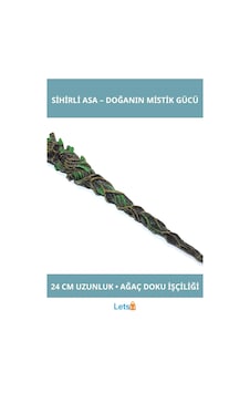 24cm Polyester Doğa Temalı Sihirli Asa 1 Adet 24cm Polyester Doğa Temalı Sihirli Asa 1 Adet