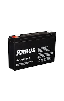 Hubrendy Sh Orbus 6 Volt 7 Amper Kuru Akü 150 30 94 Mm