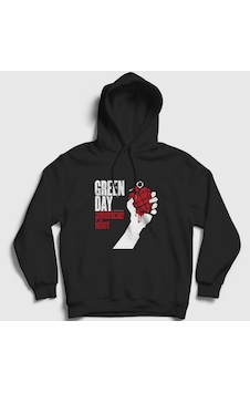 Presmono Unisex American Idiot Green Day Kapüşonlu Sweatshirt Siyah Presmono Unisex American Idiot Green Day Kapüşonlu Sweatshirt Siyah