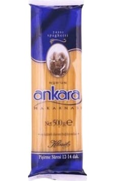 Nuhun Ankara Makarna Yassı Spaghetti 500 G