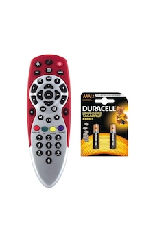 Digitürk Hd Kirmizi Uydu Cihazi Kumandası + Duracell Pil