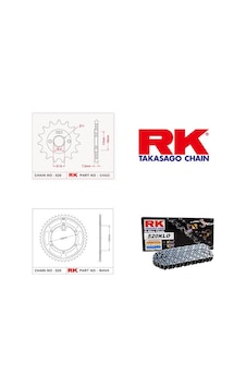 Rk Zincir Dişli Seti Honda Cbr 250 R 14-18, Cbr 250 R Abs 14-18