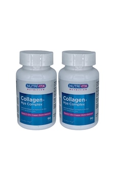Nutrivita Nutrition Collagen Hya Complex 2 x 90 Tablet Nutrivita Nutrition Collagen Hya Complex 2 x 90 Tablet