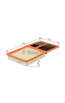 BOSCH F026400035 (0986626835) HAVA FİLTRESİ GOLF V-VI-CADDY III 1 BOSCH F026400035 (0986626835) HAVA FİLTRESİ GOLF V-VI-CADDY III 1