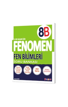 Fenomen Yayınları 8. Sınıf Fen Bilimleri B Soru Bankası
