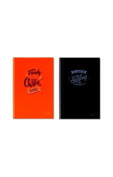 Enjoy 72 Yaprak Çizgili A4 Defter Spiralli Pp Kapak Karışık - 1 Adet Karışık/çok Renkli Enjoy 72 Yaprak Çizgili A4 Defter Spiralli Pp Kapak Karışık - 1 Adet Karışık/çok Renkli