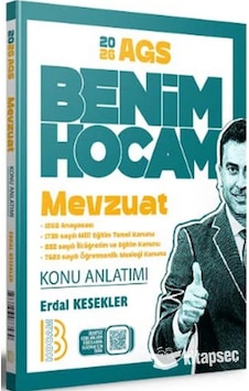 2026 Ags Mevzuat Konu Anlatımı Benim Hocam