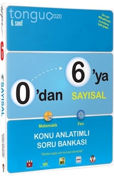 0'dan 6 Ya Sayısal Konu Anlatımlı Soru Bankası Tonguç Akademi