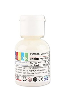 Resim Verniği Su Bazlı 25 Ml Mixartcolor Beyaz Resim Verniği Su Bazlı 25 Ml Mixartcolor Beyaz