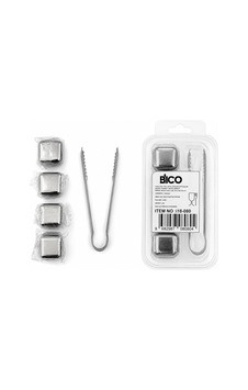 5pcs 4 Küp - Maşa Küp Şekli Metal Buzluk 5570 Çok Renkli 5pcs 4 Küp - Maşa Küp Şekli Metal Buzluk 5570 Çok Renkli